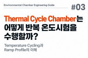 #03 Thermal Cycle Chamber는 어떻게 반복 온도시험을 수행할까