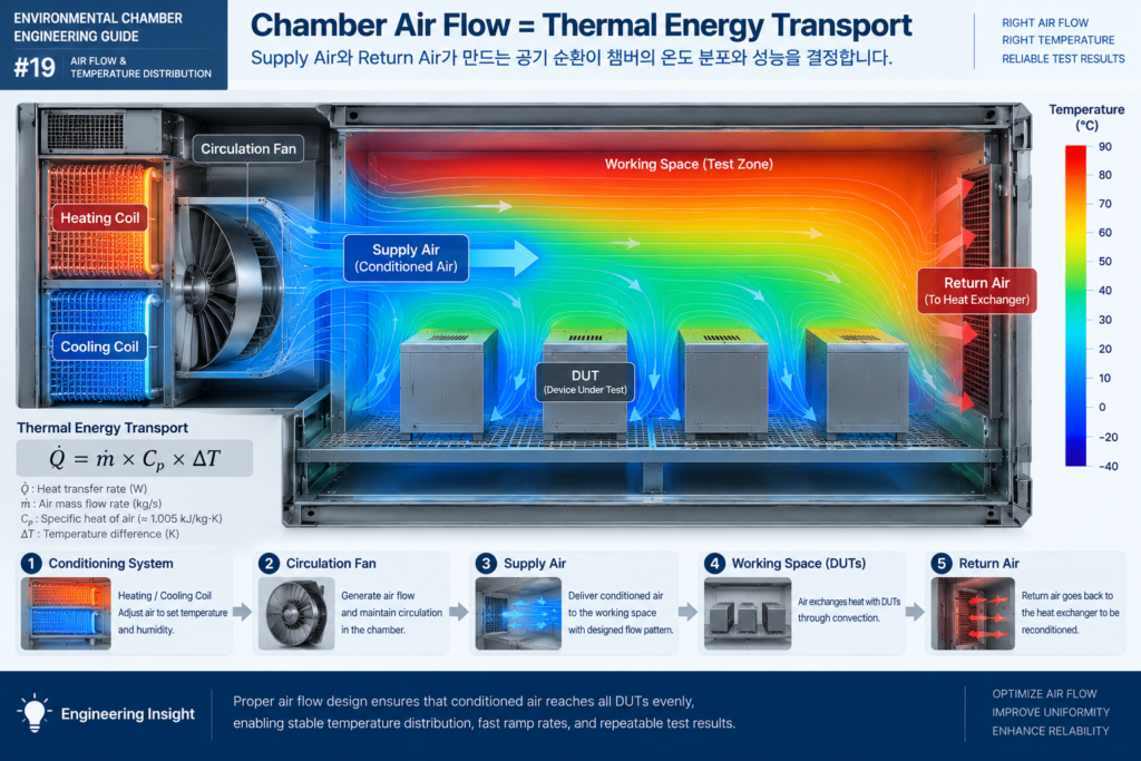 Chamber Air Flow=Thermal Energy Transport