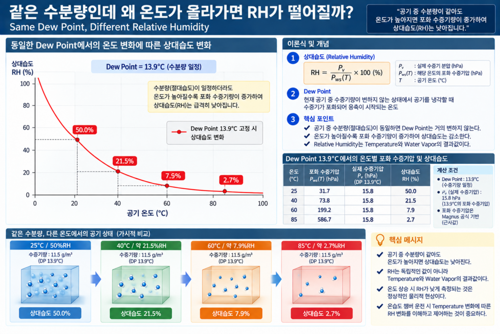 Different Relative Humidity