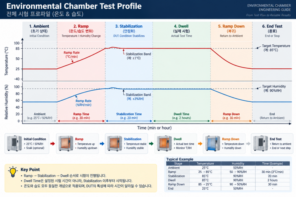 Enviromental Chamber Test Profile