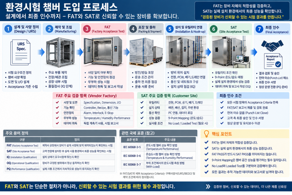 Environmental Test Chamber Introduction Process