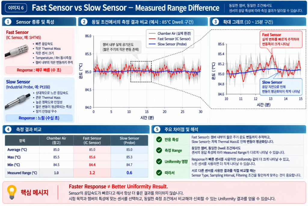 Fast Sensor vs Slow Sensor