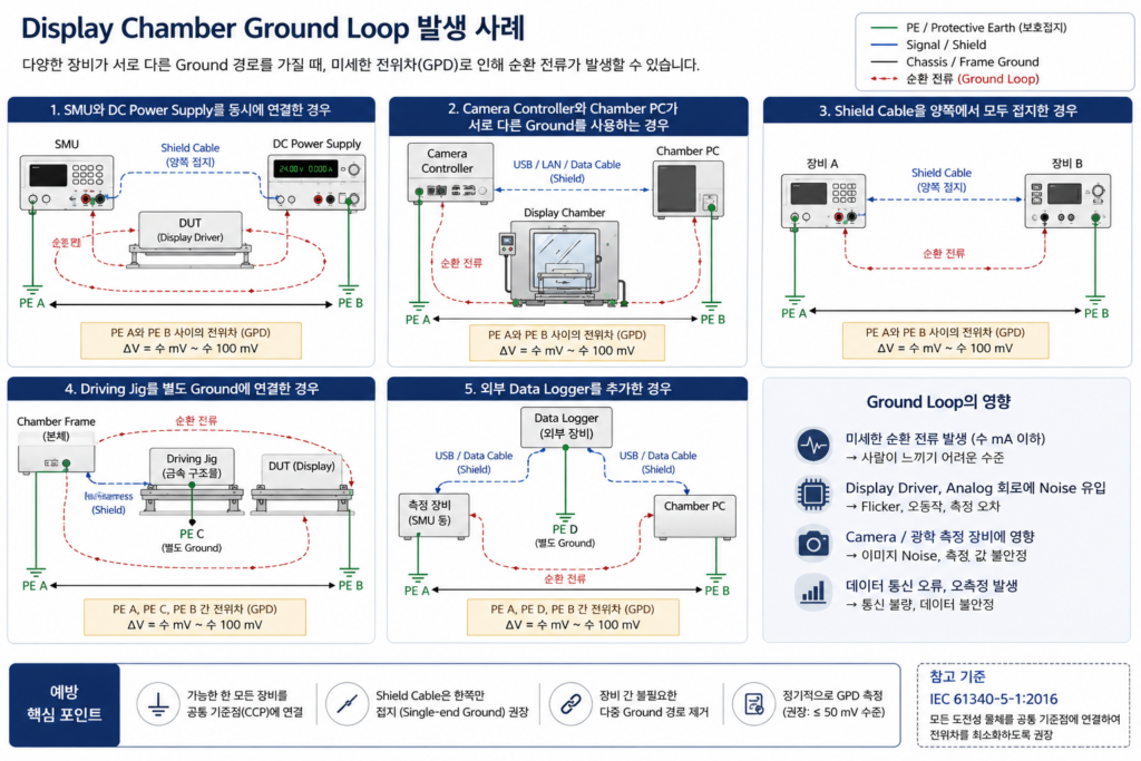 Ground Loop 발생사례