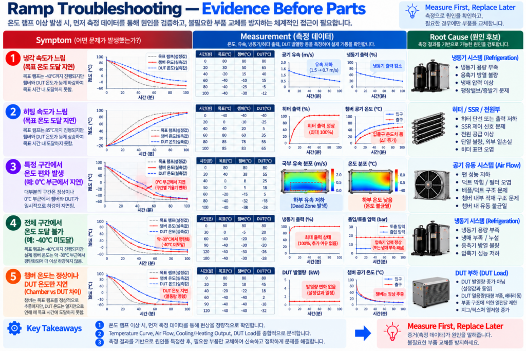 Ramp Troubleshooting Evidence Before Parts