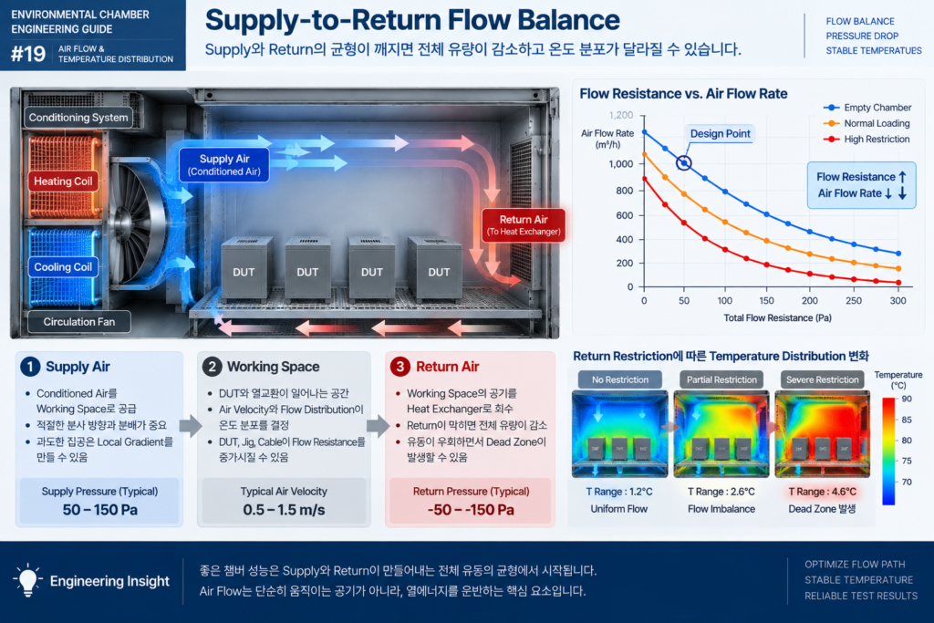 Supply-to-Return Flow Balance
