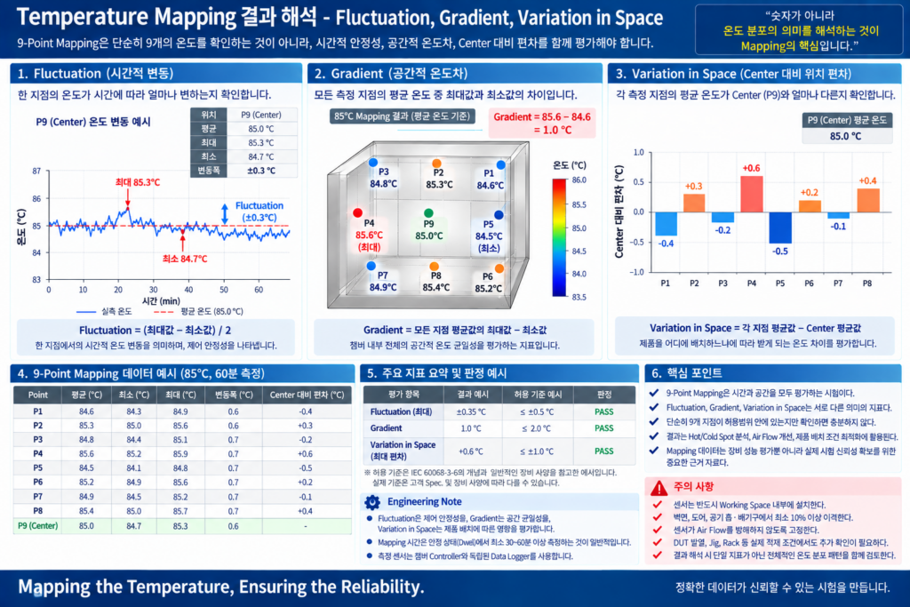 Temperature mapping Rusult